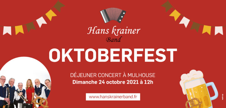 Découvrez le groupe Hans Krainer Band lors d'un déjeuner-concert sur le thème de l'Oktoberfest